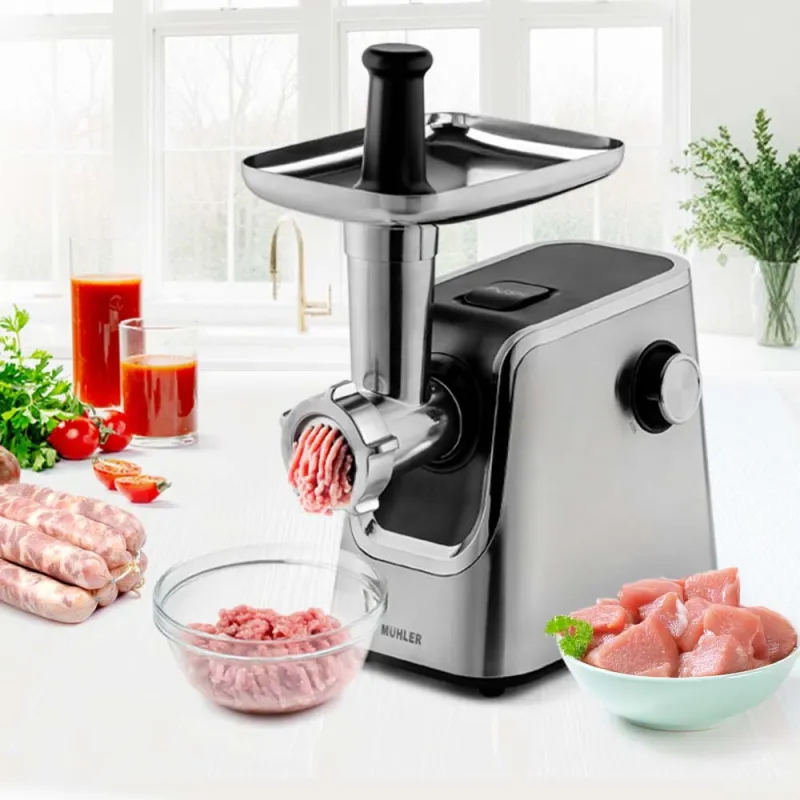 Месомелачка с приставка за домати Muhler MG-1808TS, 1800W – Кухненски уреди | TopZone.bg