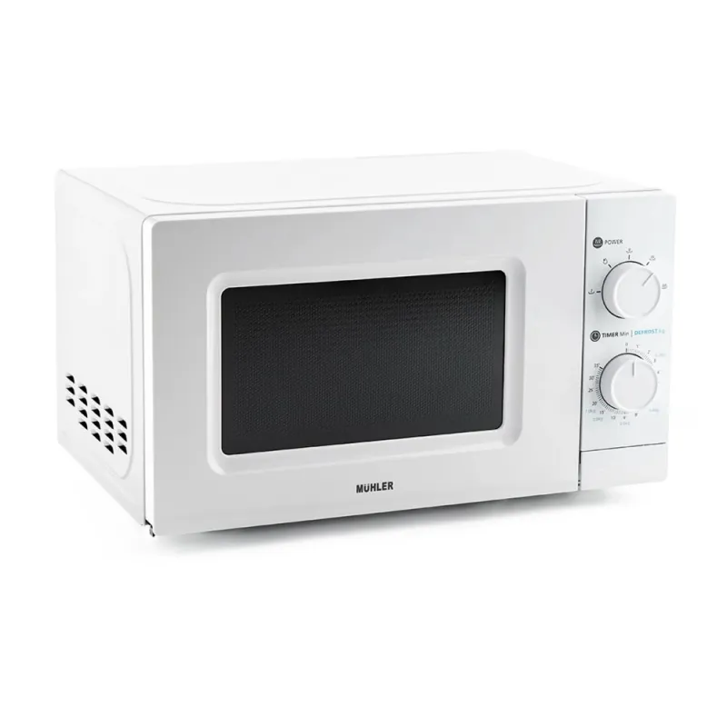 Микровълнова фурна MUHLER MO-5009 20L,бяла, механична – Кухненски уреди | TopZone.bg