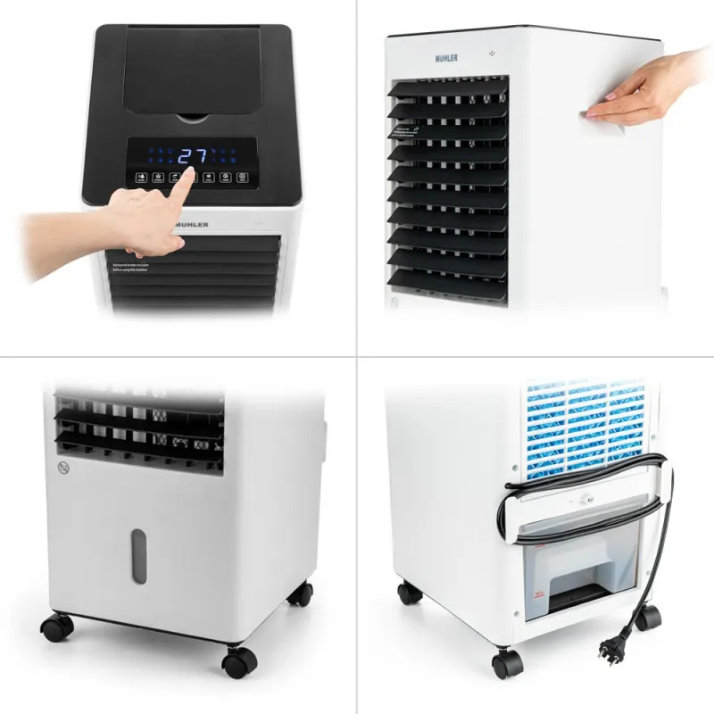 Мобилен охладител и отоплител Muhler MC-6066H, 2000W, LED – Отопление и охлаждане | TopZone.bg
