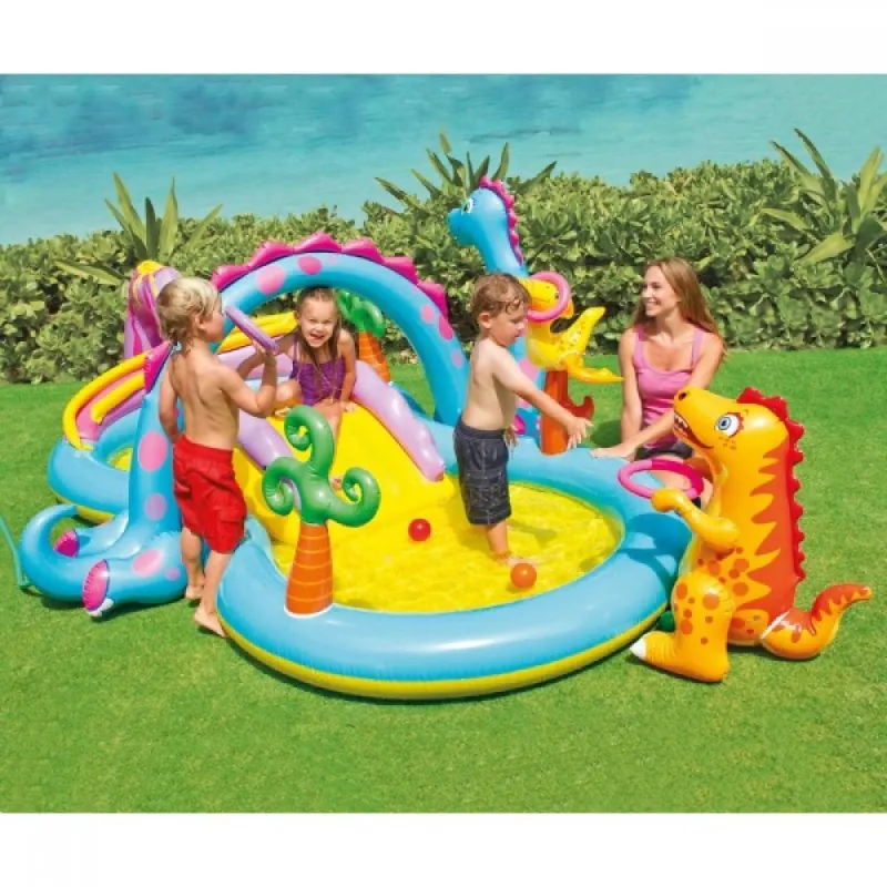 Надуваем център за игра Intex 57135 Dinoland Play Center – Басейни | TopZone.bg