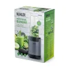 Нутри блендер Muhler MNB-688, 600W, 6 ножа, 2 чаши, Ash Grey – Кухненски уреди | TopZone.bg