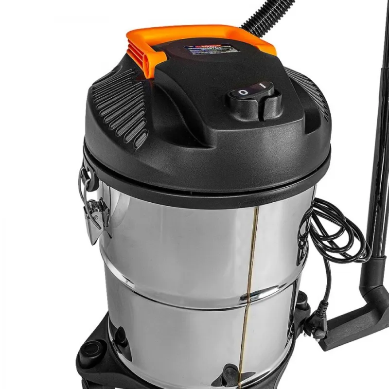 ПРАХОСМУКАЧКА ЗА СУХО И МОКРО 1200W 15л PREMIUM – Почистване | TopZone.bg