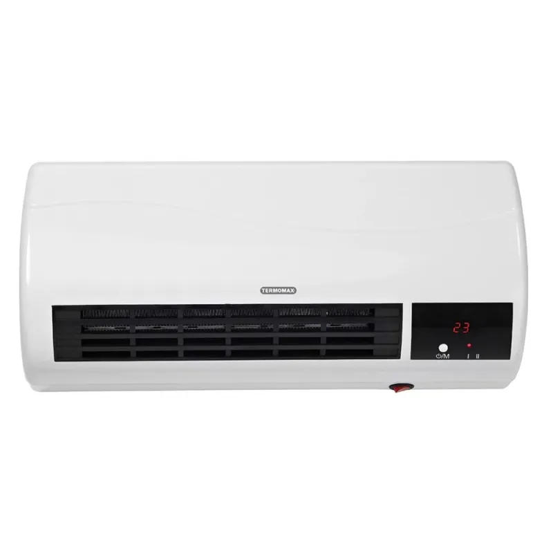 Печка керамична Termomax TR-2025W, 2000W, стенна, 45 сm, LED дисплей, дистанционно управление – Отопление и охлаждане | TopZone.bg