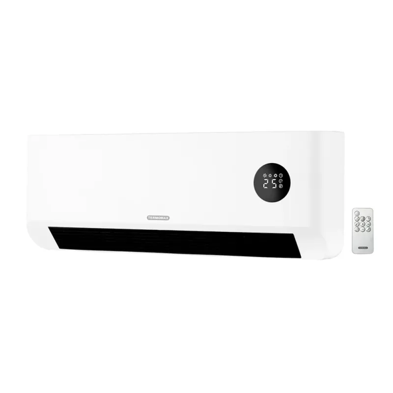 Печка керамична Termomax TR2022W, 2000W, стенна, 55 cm, LED дисплей, дистанционно управление – Отопление и охлаждане | TopZone.bg