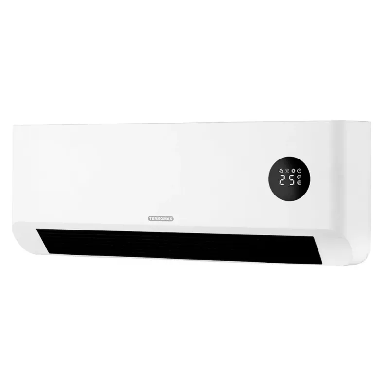 Печка керамична Termomax TR2022W, 2000W, стенна, 55 cm, LED дисплей, дистанционно управление – Отопление и охлаждане | TopZone.bg