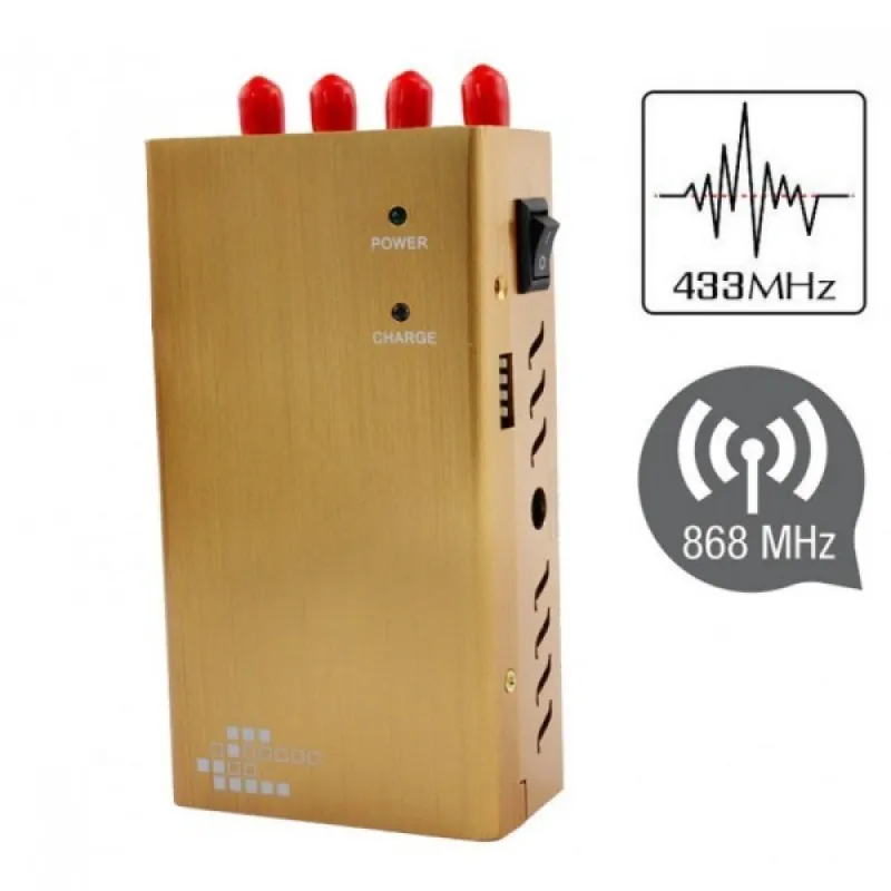 Портативен заглушител за GSM, Wireless връзки и 3G мрежи GPS – Електроуреди | TopZone.bg