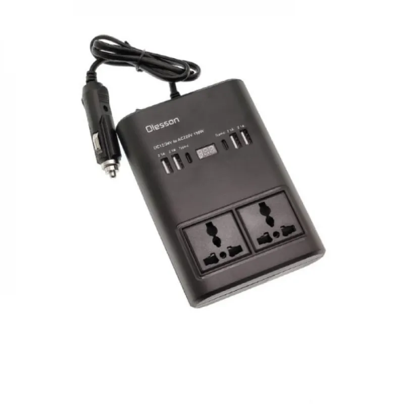 Преобразувател на напрежение от 12V/24V на 220V - 1662 – Авто | TopZone.bg