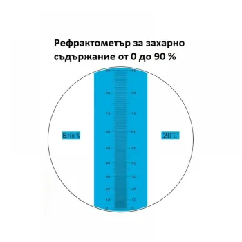 Професионален рефрактометър за захар 0-90%
