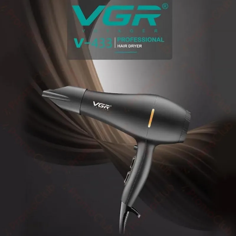 Професионален сешоар VGR V-433 – Домашни потреби | TopZone.bg