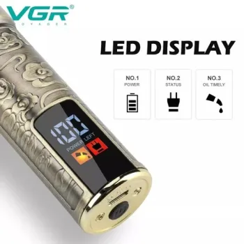 Професионален тример за подстригване VGR V-073 с дисплей