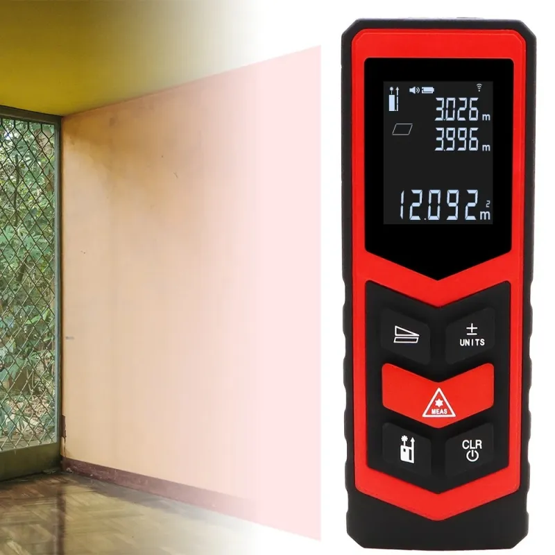 Професионална лазерна ролетка, 30М – Измервателни уреди | TopZone.bg