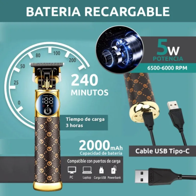 Професионална машинка за подстригване VGR-942 – Машинки за подстригване | TopZone.bg