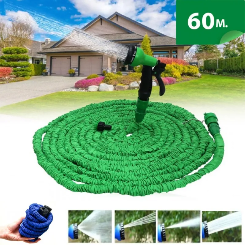 РАЗТЕГАТЕЛЕН ГРАДИНСКИ МАРКУЧ Magic Hose 60М – Градина | TopZone.bg