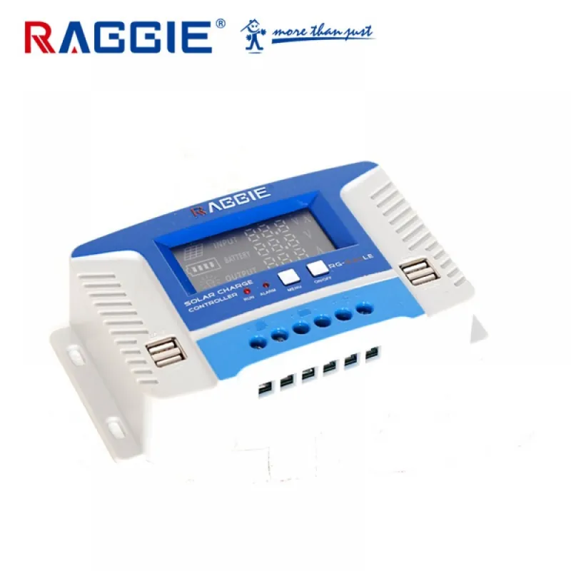 СОЛАРЕН КОНТРОЛЕР RAGGIE 60A , 12/24V , USB – Соларни панели | TopZone.bg