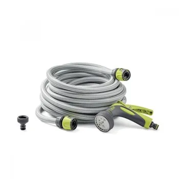 Сет супер лек маркуч 15 м 5/8'' с пистолет 8 функ. Aqualight15kit