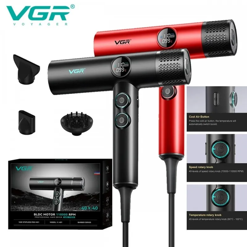 Сешоар VGR - 401 1900W – Дом | TopZone.bg