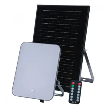 Соларен прожектор LEDMAX 200W, 3000lm CCT + панел 9W