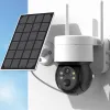 Соларна Wi-Fi Камера 5MP със самозареждащи се акумулаторни батерии – Видеонаблюдение | TopZone.bg
