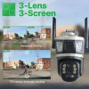 Соларна камера със SIM карта Dual Lense 10x приближение IPC-V380 – Видеонаблюдение | TopZone.bg