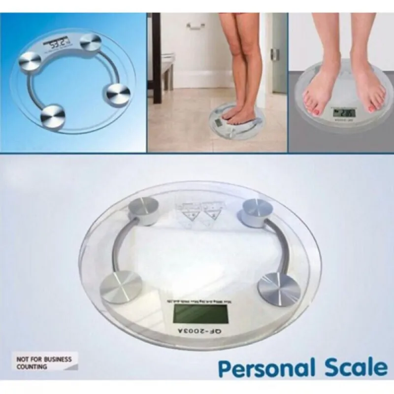 Стъклен електронен кантар PERSONAL SCALE – Кантари | TopZone.bg