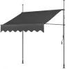Тента с манивела My Garden WRAW02 тъмно сива, 350x120см – Градински мебели | TopZone.bg