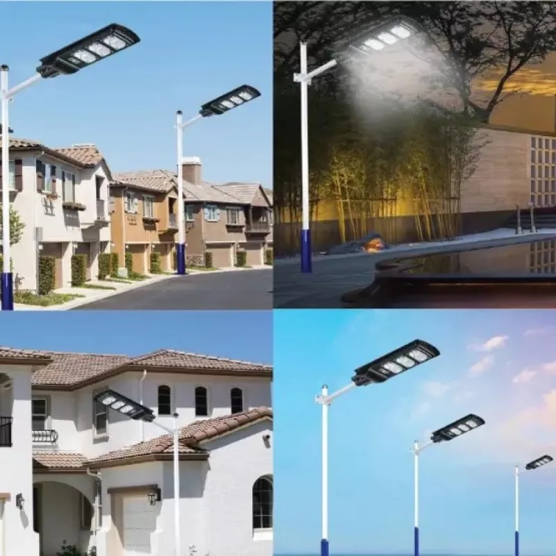 Улична соларна лампа тип COB 1200W – Соларно осветление | TopZone.bg