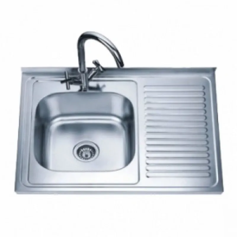 Умивалник за кухня Cascada Алпака D8060PL лява 800x600x180мм – Дом | TopZone.bg