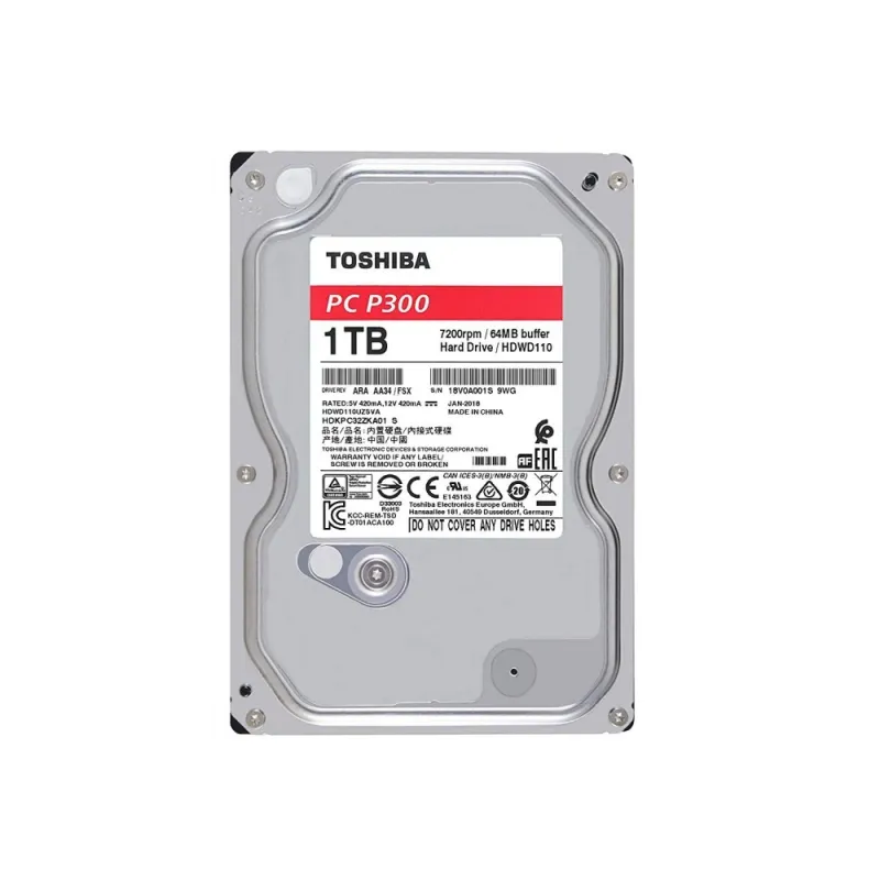 ХАРД ДИСК TOSHIBA 1TB – Видеонаблюдение | TopZone.bg