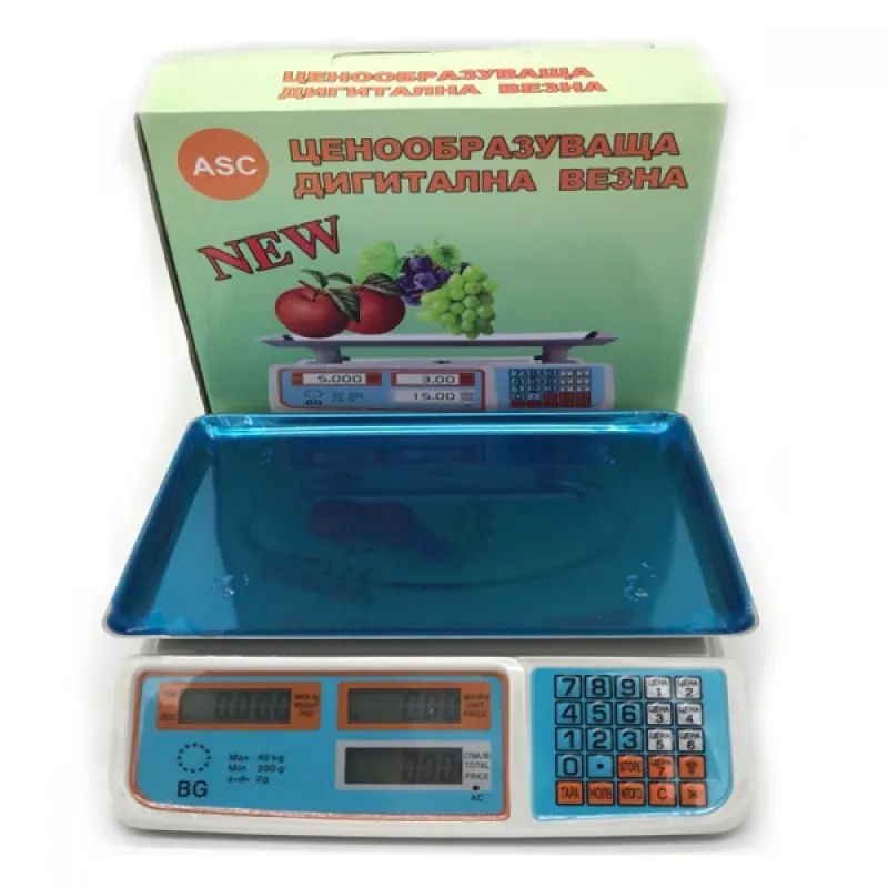 ЦЕНООБРАЗУВАЩА ДИГИТАЛНА ВЕЗНА ДО 40КГ – Електроуреди | TopZone.bg