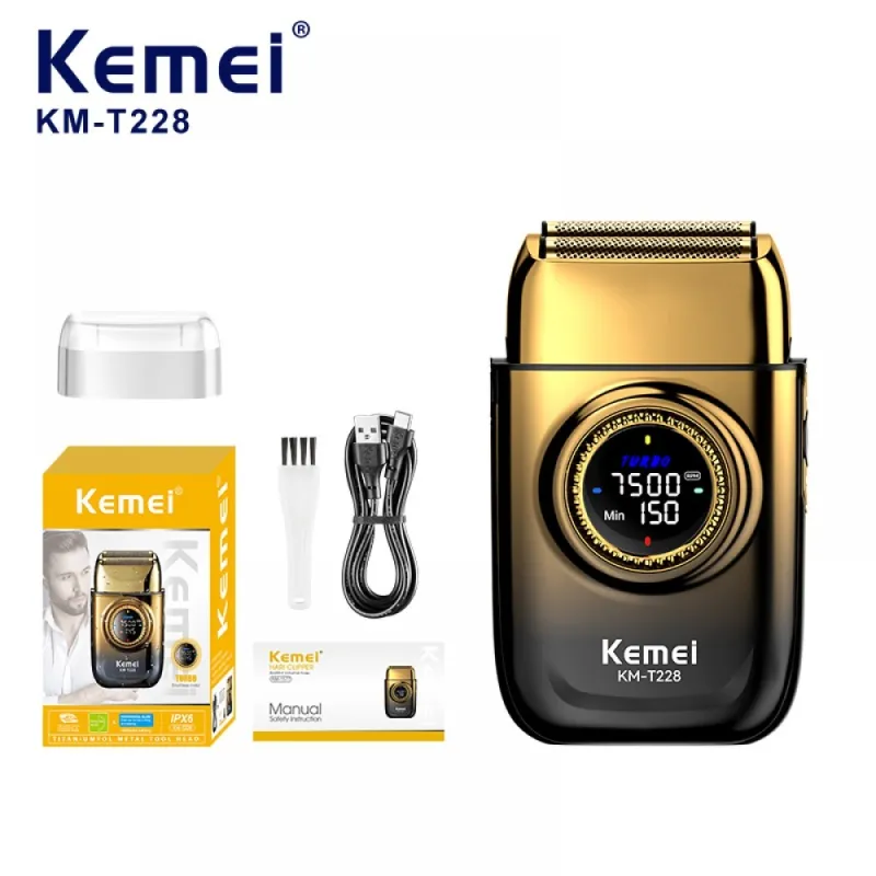Шейвър за бръснене Kemei Т 228 – Машинки за подстригване | TopZone.bg