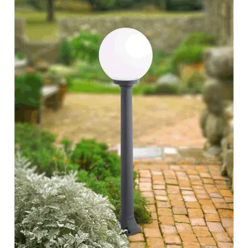 GIAFFA 250 LED ГРАДИНСКИ СТЪЛБ 8.5W CCT IP55 ЧЕРЕН-ОПАЛ