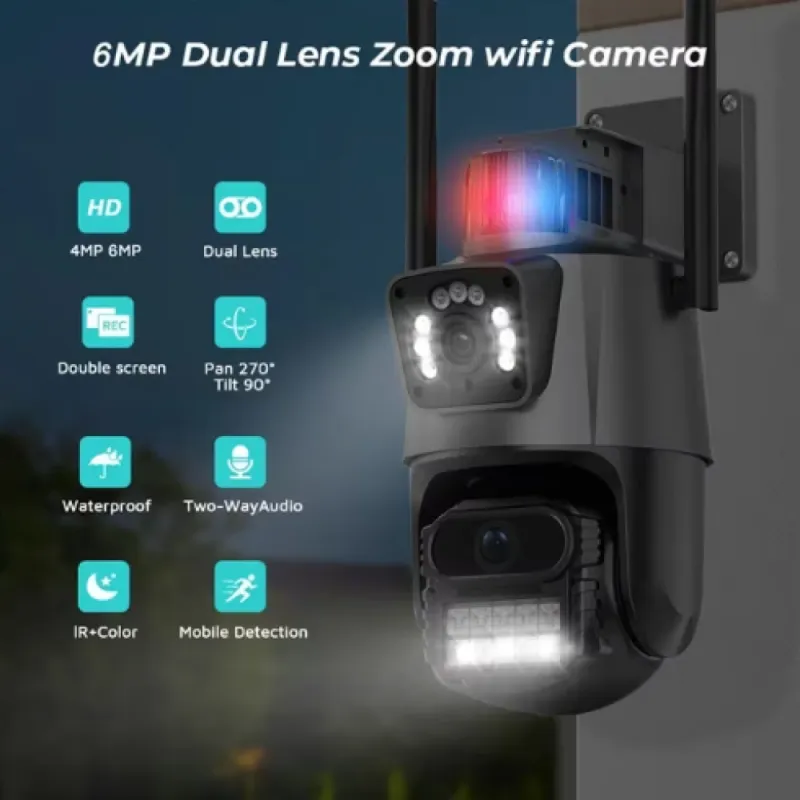 БЕЗЖИЧНА WI-FI КАМЕРА P-11 8 X ZOOM – Видеонаблюдение | TopZone.bg