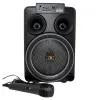 Безжична тонколона 8 BT-8108 с микрофон – Аудио техника | TopZone.bg