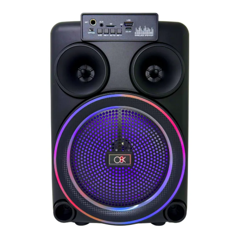 Безжична тонколона 8 BT-8108 с микрофон – Аудио техника | TopZone.bg