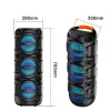 Безжична тонколона GY-8306, 3x8inch говорители и безжичен микрофон – Аудио техника | TopZone.bg