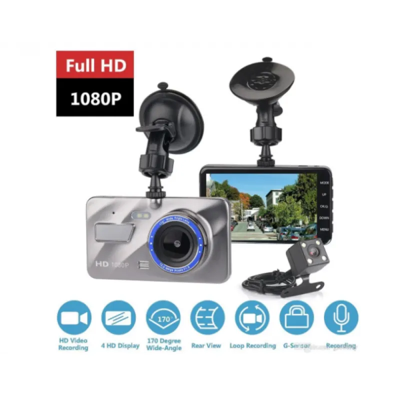 Видеорегистратор Full HD Touch Screen 1080 камера – Аудио плеъри и мултимедии за коли | TopZone.bg