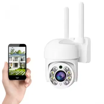 Въртяща Wi-Fi камера за наблюдение Jortan