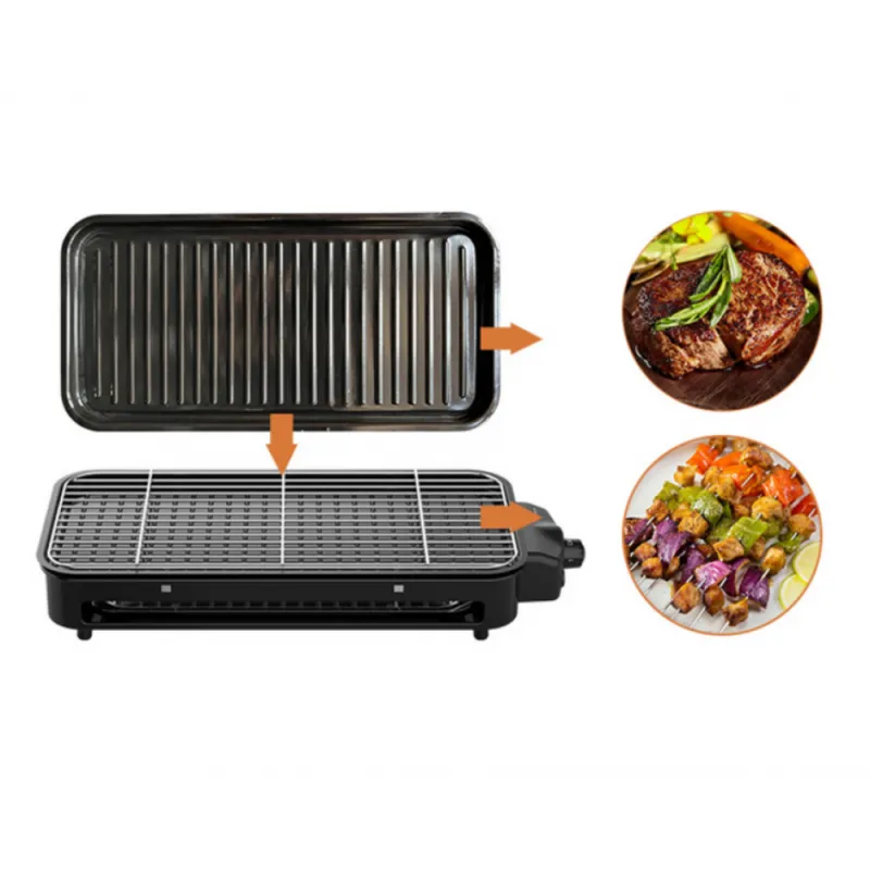 Грил скара Sokany SK-6112, 1500W – Кухненски уреди | TopZone.bg