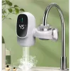 Електрически смесител за затопляне на вода, LED дисплей,  3000 W – Домашни потреби | TopZone.bg