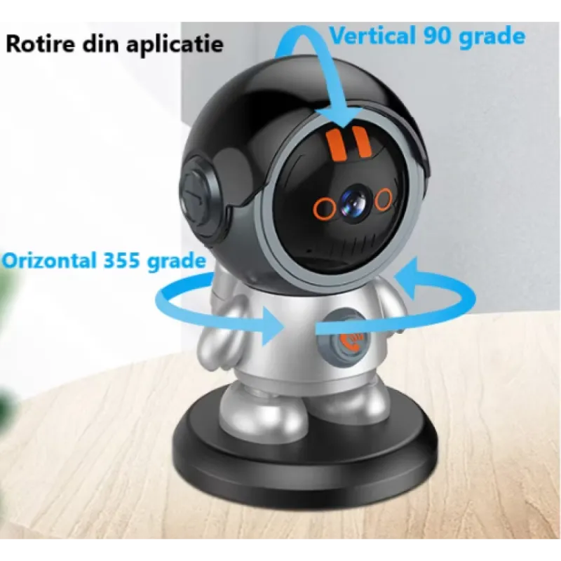 ИНТЕЛИГЕНТНА РОБОТ КАМЕРА – Видеонаблюдение | TopZone.bg