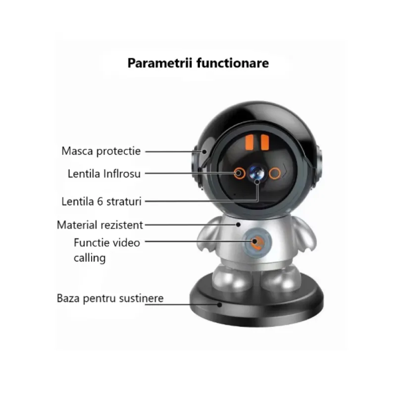 ИНТЕЛИГЕНТНА РОБОТ КАМЕРА – Видеонаблюдение | TopZone.bg