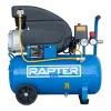 Компресор бутален 24L, 2HP/1.5 kW/RRHQ AC24D/директно куплиране RAPTER – Електроинструменти | TopZone.bg