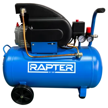 Компресор бутален 50L, 2HP/1.5 kW/RRHQ AC50D/ директно куплиране RAPTER