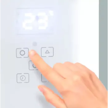 Конвектор със стъклен панел, Wi-Fi , цифров термостат, 2000W