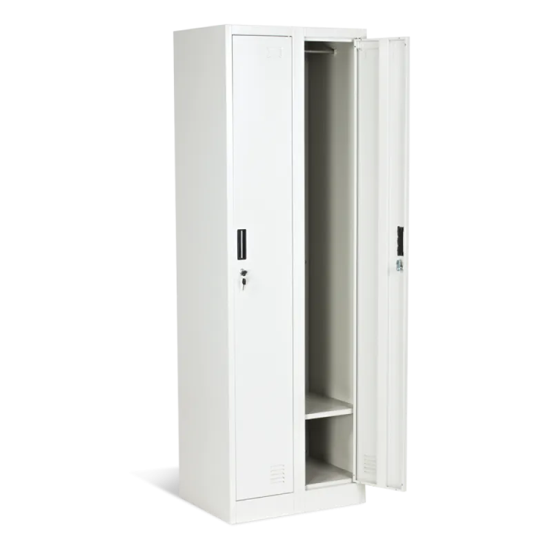 МЕТАЛЕН ШКАФ CR-1242-2 E K - СИВ – Дом | TopZone.bg