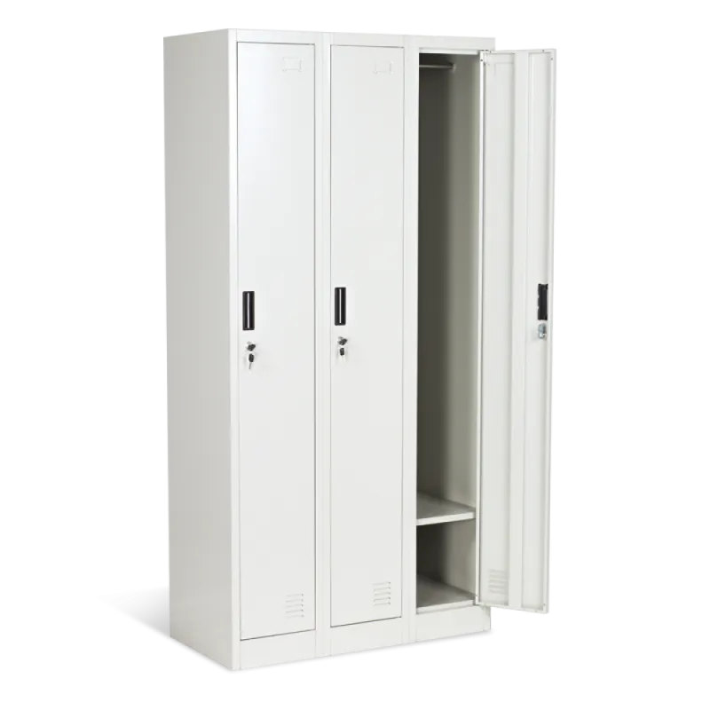 МЕТАЛЕН ШКАФ CR-1242 K - СИВ – Дом | TopZone.bg