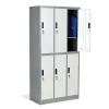 МЕТАЛЕН ШКАФ CR-1243 K LUX СИВ – Дом | TopZone.bg
