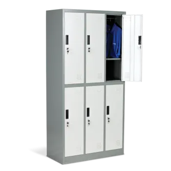 МЕТАЛЕН ШКАФ CR-1243 K LUX СИВ