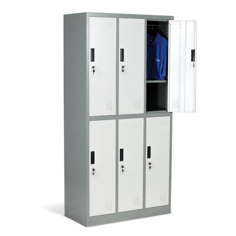 МЕТАЛЕН ШКАФ CR-1243 K LUX СИВ – Дом | TopZone.bg