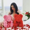 Мече от рози 40 см. - страхотен подарък – Подаръци | TopZone.bg